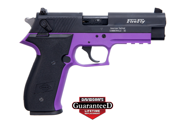 GSG FIREFLY HGA .22LR PURPLE 4 BL NO THREAD 10RD - for sale