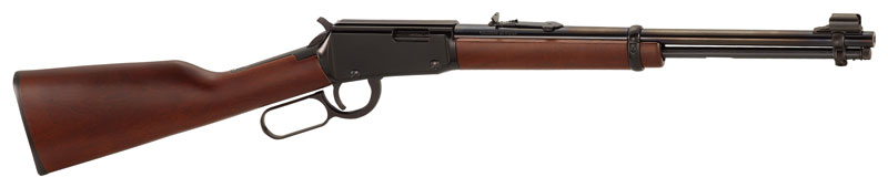 HENRY LEVER ACTION YOUTH .22S/L/LR 16" BLUED WALNUT - for sale