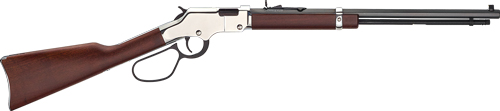 HENRY GOLDEN BOY SILVER .22LR 20" OCTAGON WALNUT LARGE LOOP - for sale