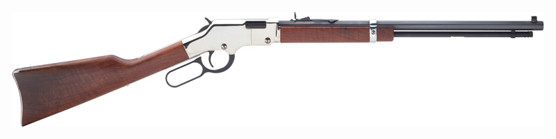 HENRY GOLDEN BOY SILVER .17HMR 20" OCTAGON WALNUT - for sale