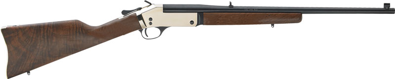 HENRY SINGLE BARREL .45-70 GOV 22" BRASS RECEIVER WALNUT - for sale