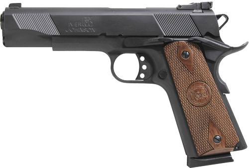 IVER JOHNSON 1911A1 EAGLE .45ACP 5" ADJ 8RD MATTE WOOD - for sale