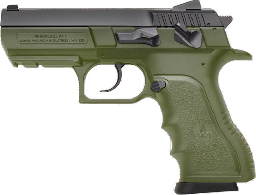 IWI JERICHO 941 ENHANCED 9MM 3.8" 2-16RD MAG OD GREEN POLY - for sale