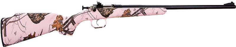 CRICKETT RIFLE G2 .22LR BLUED/MOSSY OAK PINK BLAZE - for sale