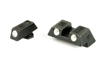 GLOCK PARTS NIGHT SIGHT SET 6.1MM  SLIM G42 G43 PACKAGED - for sale