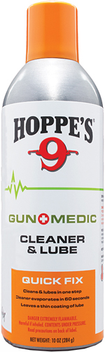 HOPPES GUN MEDIC 10 OZ. CLEANR & LUBE BIO-BASED FORMULA AERSL - for sale