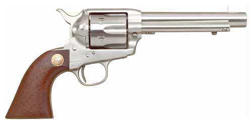 CIMARRON P-MODEL 45LC 5.5" PW FS STAINLESS WALNUT - for sale