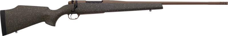 WEATHERBY MARK V WEATHERMARK LT 6.5 CM 22" FDE/BLACK< - for sale