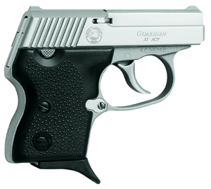 NAA GUARDIAN .32ACP 6+1 SHOT SS/POLYMER SILVER BLACK SYN - for sale