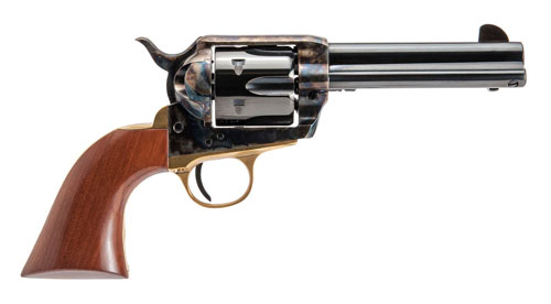 CIMARRON PISTOLERO .38SPL/.357 FS 4.75" CC/BLUED/BRASS WAL - for sale