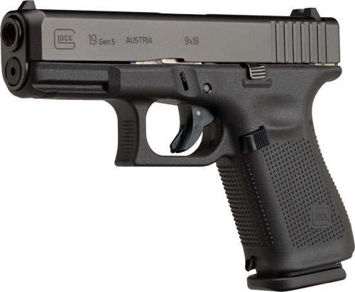 GLOCK 19 GEN5 9MM REBUILT FS 15-SHOT BLACK < - for sale