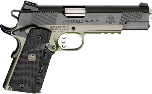 SPRINGFIELD 1911 MC OPERATOR 45ACP 5" 7RD ODG/BLACK CA COMP - for sale