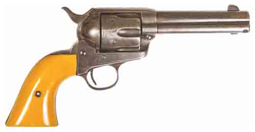 CIMARRON ROOSTER SHOOTER .45LC FS 4.75" ORIGINAL ORANGE STAG - for sale