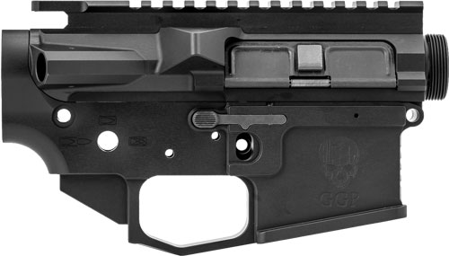 GREY GHOST PREC MKII AR15 RCVR SET BILLET W/BOLT RELEASE BLK - for sale