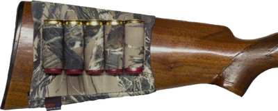 GROVTEC SHOTGUN SHELL HOLDER BUTTSTOCK SLEEVE TRUE TIMBER - for sale