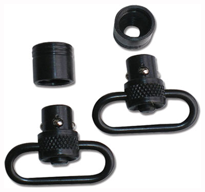 GROVTEC PUSH BUTTON SWIVEL SET BLACK 1" 2-PACK - for sale