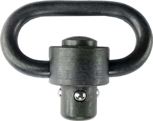 GROVTEC SINGLE HD PUSH BUTTON SWIVEL BLACK 1 1/2" 1-PACK - for sale