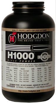 HODGDON RIFLE POWDER H-1000 1-LB CAN ( 10 PER CASE ) - for sale