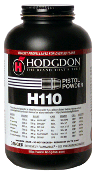 HODGDON PIST/SHTSH POWDER H110 1-LB CAN ( 10 PER CASE ) - for sale
