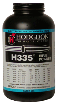 HODGDON RIFLE POWDER H335 1-LB CAN ( 10 PER CASE ) - for sale