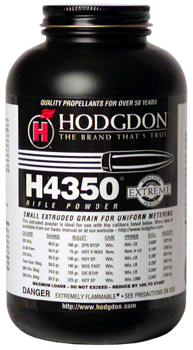 HODGDON RIFLE POWDER H4350 1-LB CAN ( 10 PER CASE ) - for sale