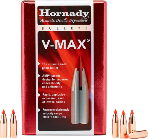 HORNADY BULLETS 5.45 CAL .2215 60GR V-MAX 100CT 40BX/CS - for sale