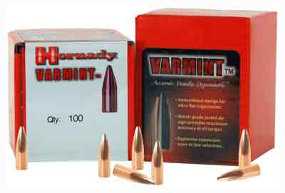 HORNADY BULLETS 22 CAL .224 45GR JSP-FP 100CT 40BX/CS - for sale