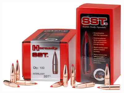 HORNADY BULLETS 6.5MM .264 123GR SST 100CT 25BX/CS - for sale