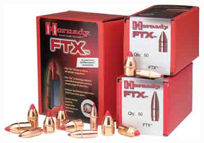 HORNADY BULLETS 30 CAL .308 160GR FTX (.30-30) 100CT - for sale