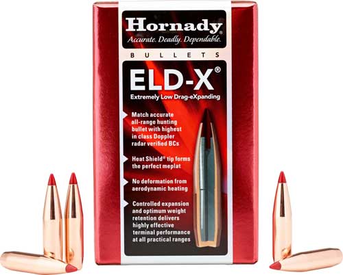 HORNADY BULLETS 30 CAL .308 174GR. ELD-VT 100CT 15BX/CS - for sale