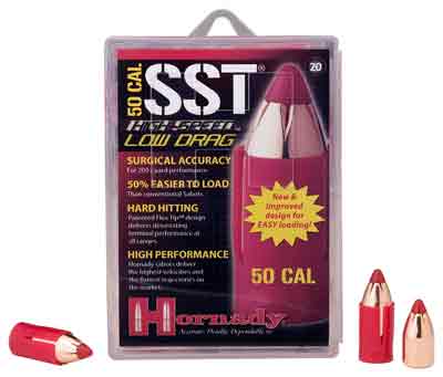 HORNADY .50CAL SABOTED BULLET 250GR. SST 20CT 10BX/CS - for sale