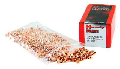 HORNADY GAS CHECKS .35/.38/9MM 1000CT 15BX/CS - for sale