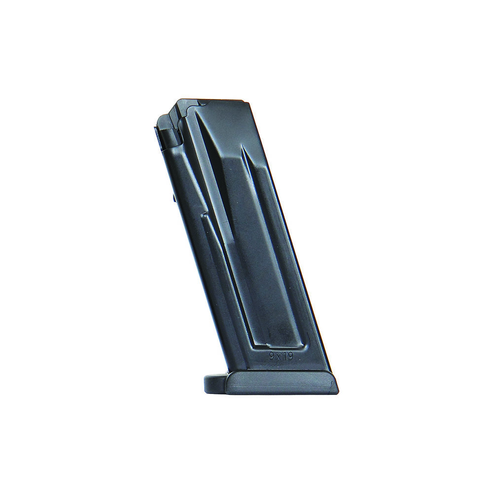 HK MAGAZINE P30SK/VP9SK 9MM 10RD BLACK STEEL FLUSH PLATE - for sale