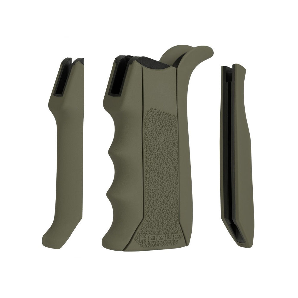 HOGUE AR-15 M-16 MODULAR GRIP RUBBER OD GREEN - for sale