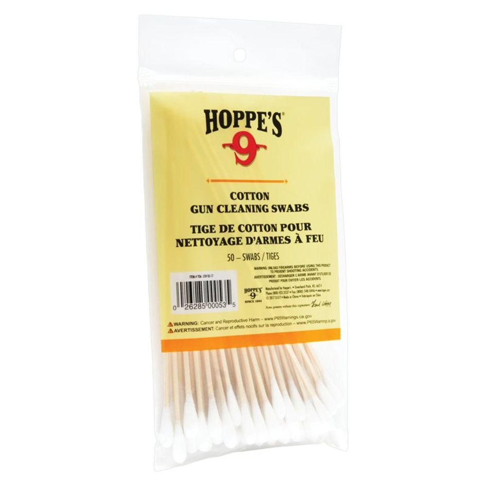 hoppe's - T06 - COTTON CLEANING SWAB 50CT WD GR 5.9 BAG for sale