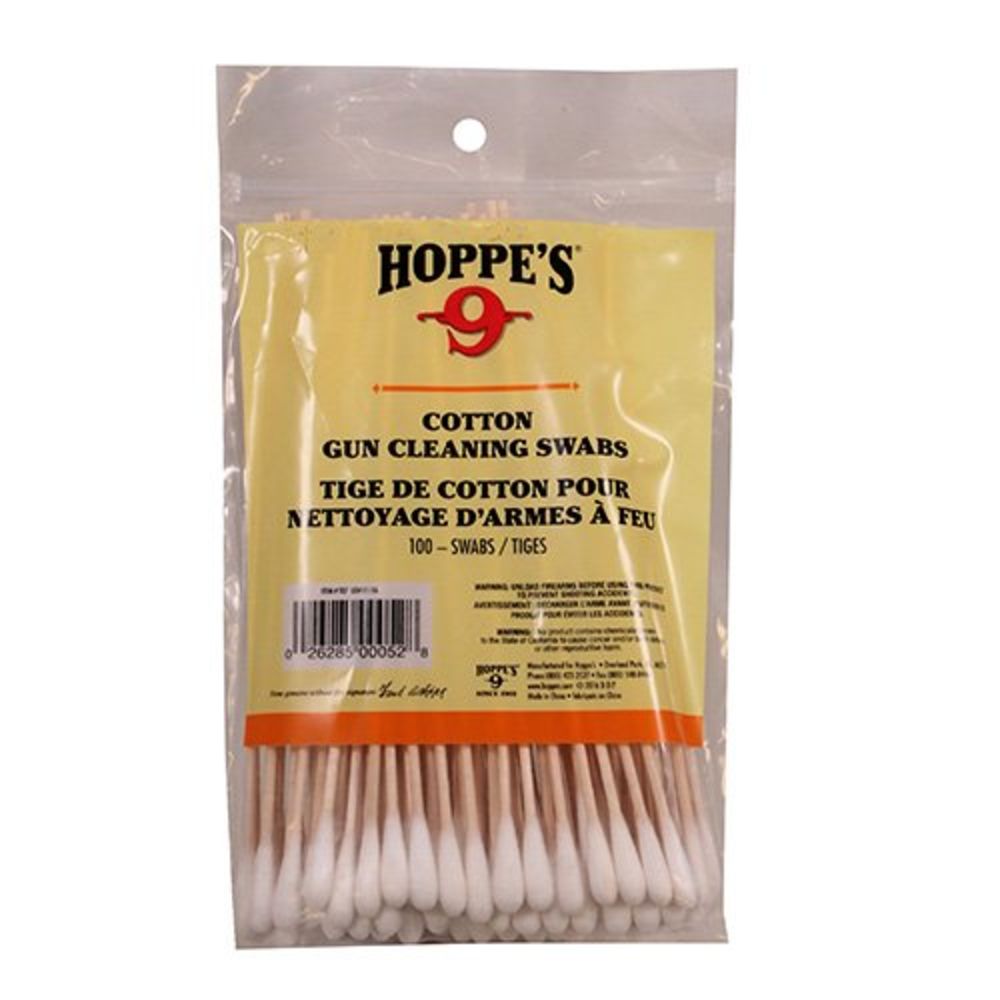 hoppe's - T07 - COTTON CLEANING SWAB 100CT WD GR 5.9 BAG for sale