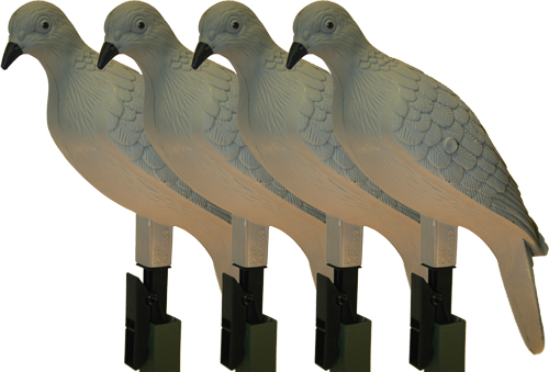 MOJO CLIP ON DOVE DECOY SET OF 4 - for sale