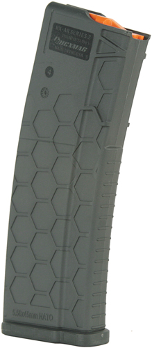 HEXMAG MAGAZINE AR-15 5.56X45 30RD GRAY POLYMER SERIES 2 - for sale