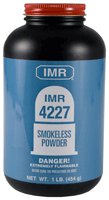 IMR SMOKELESS BOTTLE POWDER IMR 4227 1-LB ( 10 PER CASE ) - for sale