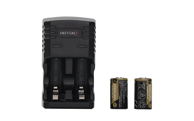 INFITAC CR2 BATTERY CHARGER KIT - for sale