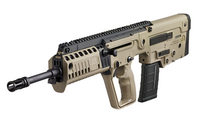IWI RIA 5.56MM 18.5 BBL TAVOR X95 XFD18 FLAT TOP W/RAIL FLIP-UP SITES 30RD MAG FDE - for sale