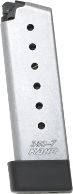 KAHR ARMS MAGAZINE 380ACP 7RD S/S FOR P380 GRIP EXT - for sale