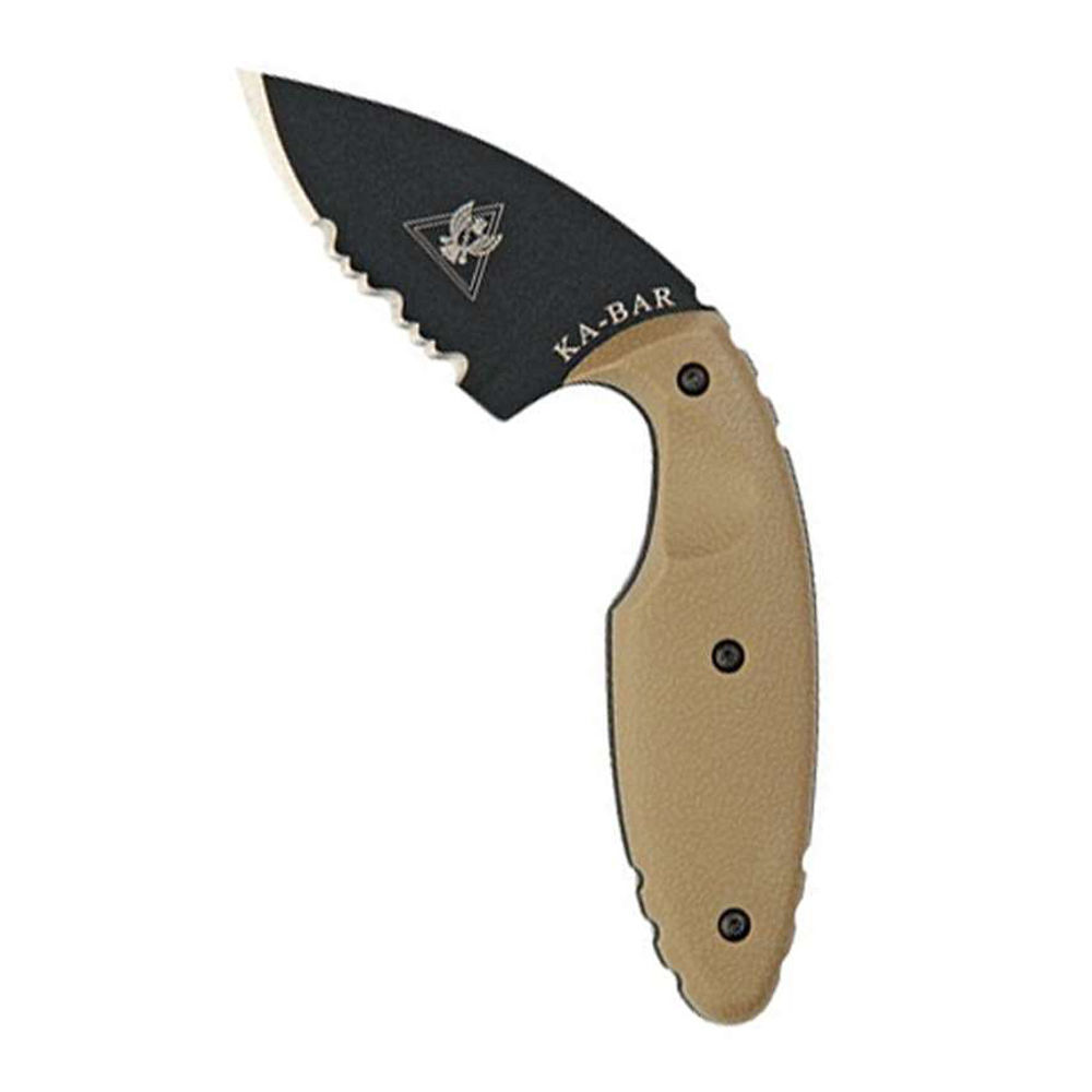 ka-bar knives - 1477CBCP - TDI LAW ENF SERR 2-5/16 W/HARD CBRN CLM for sale