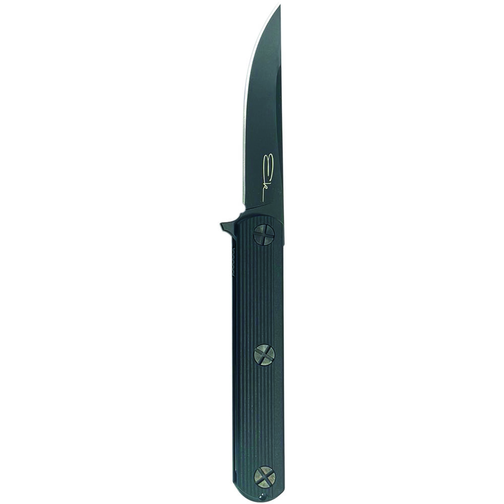 ka-bar knives - EK Folder - EK FOLDER BLACK 4IN BLADE DROP POINT for sale