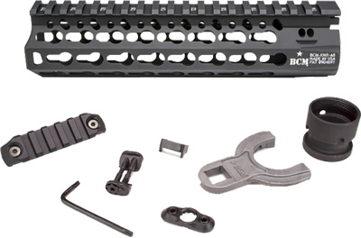 BCM RAIL ALPHA 8" KEYMOD BLACK FITS AR-15 - for sale