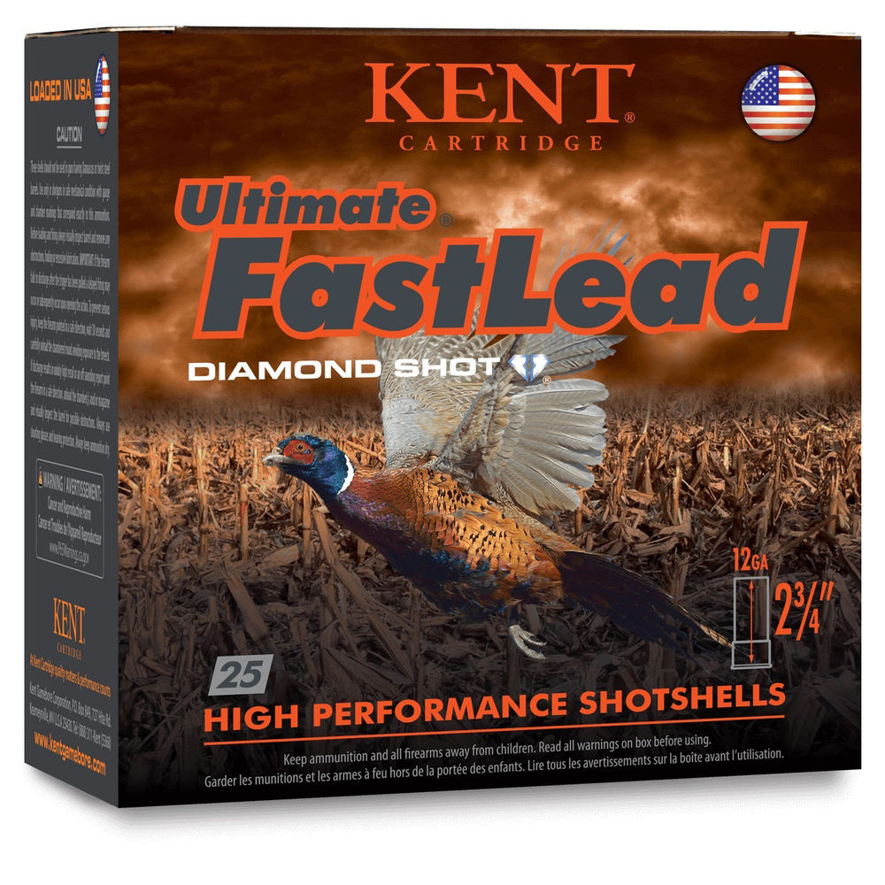 kent cartridge usa - Ultimate - 12 GA 2-3| - AMMO 12GA 2-3/4IN 4SH 1345 FPS 25/BX for sale