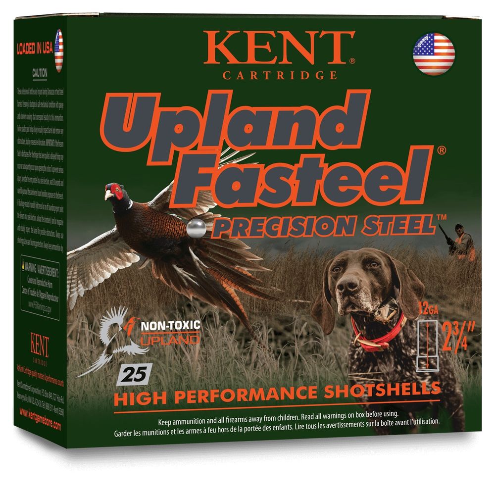 kent cartridge usa - Upland Fasteel - 12 GA 2-3| - AMMO 12GA 2-3/4IN 6SH 1400 FPS 25/BX for sale