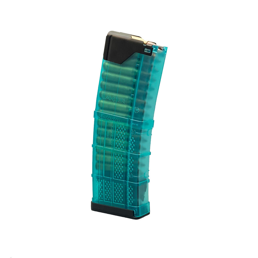 LANCER MAGAZINE L5AWM AR-15 5.56X45 30RD ROBINS EGG BLUE - for sale