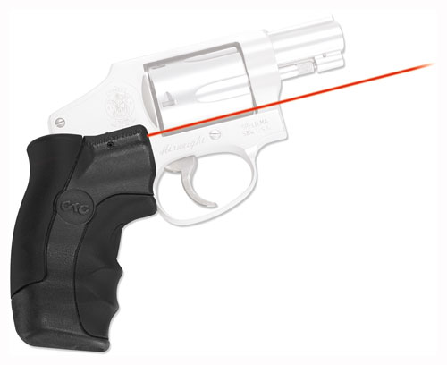 CRIMSON TRACE LSR LSRGRIP RED S&W J-FRM RND BUTT RECOIL REDU - for sale