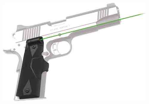 crimson trace corporation - LG-401G Front Activation Green Lasergrips - 401 G for sale